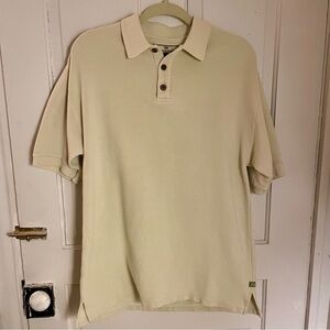 Classic Cream Tommy Bahama Polo Shirt
